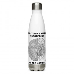 We Are Nature Stainless Steel Water Bottle